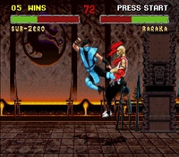 Mortal Kombat 2 sur Nintendo Super Nes